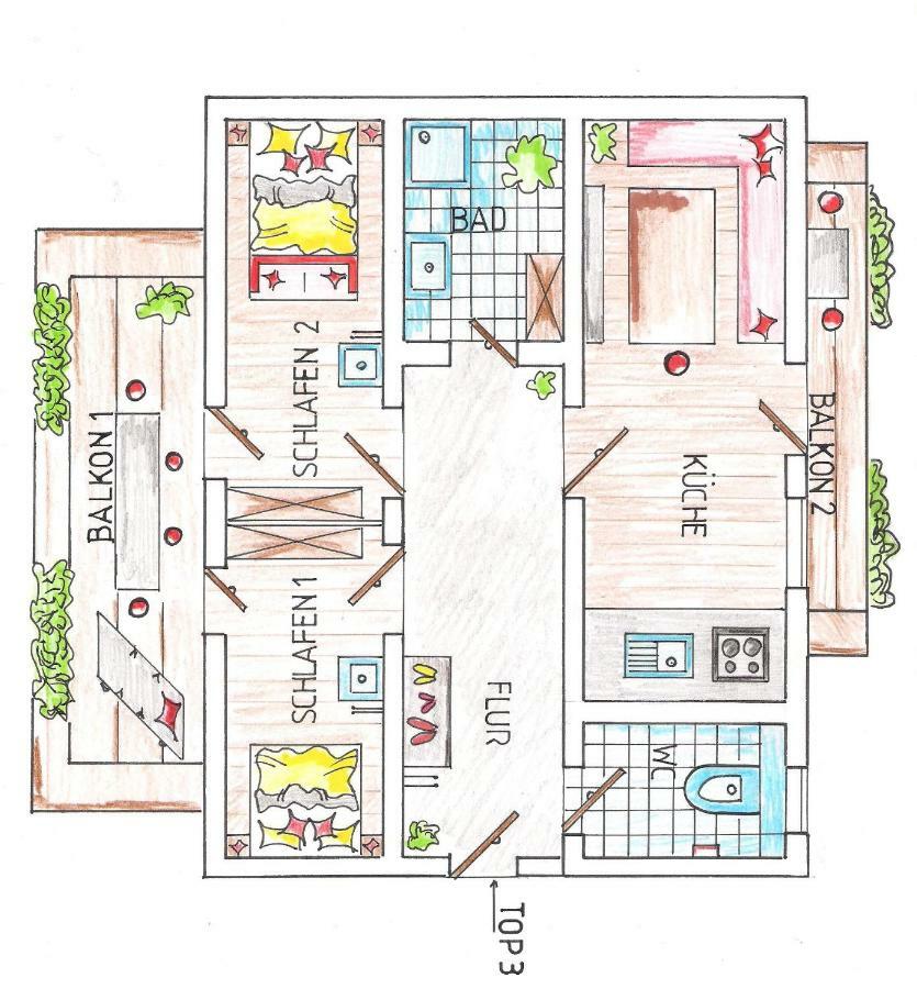 Apartment Theresia 施文道 外观 照片
